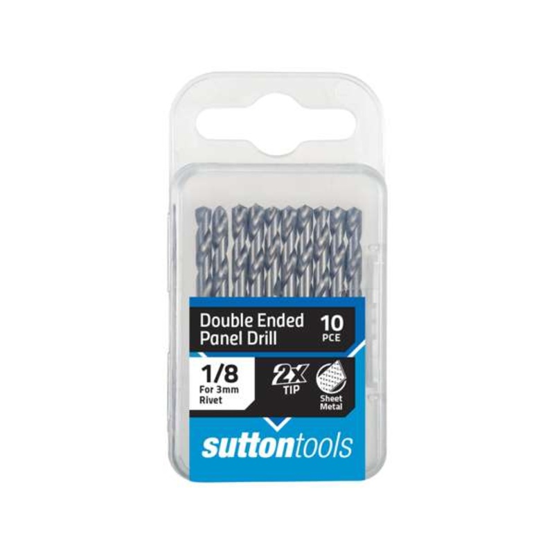 Sutton 1/8 Double Ended Panel Drill Bit – 10 Pack