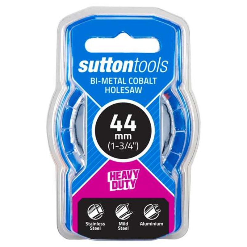 Sutton Tools 44mm White Cobalt Bi-Metal Holesaw