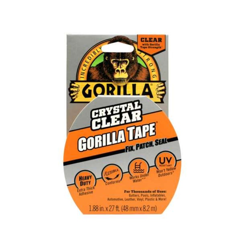 Gorilla Crystal Clear Tape 48mm x 8m