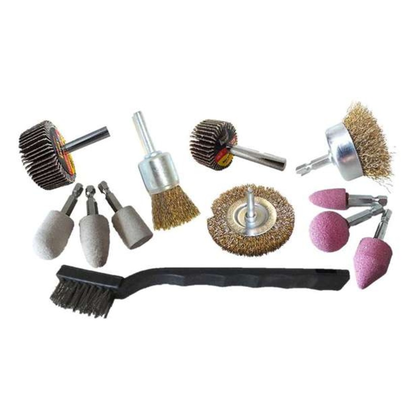 Josco Wire Flap Grinder with Accessory Kit – 12 Piece