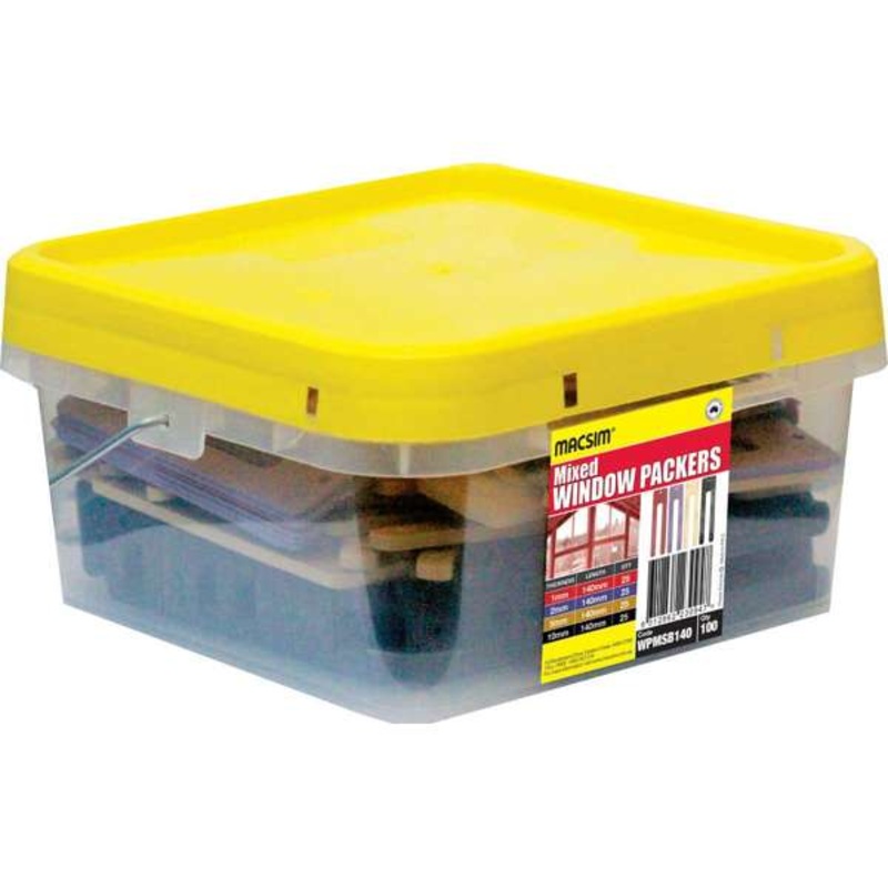 Macsim Window Packer Mixed 140mm – Box of 100