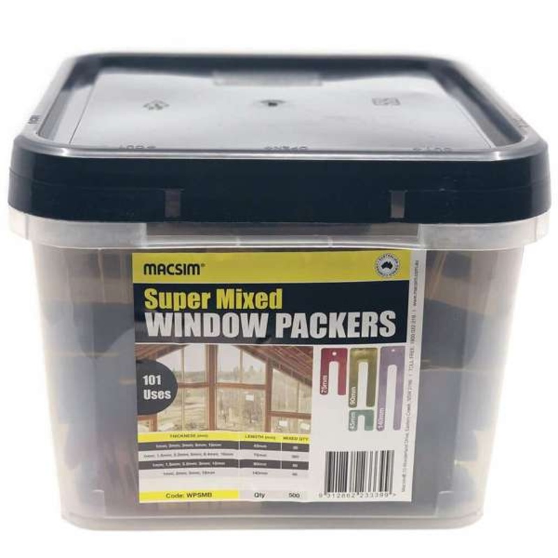 Macsim Window Packer Super Mixed Bucket – Tub of 500
