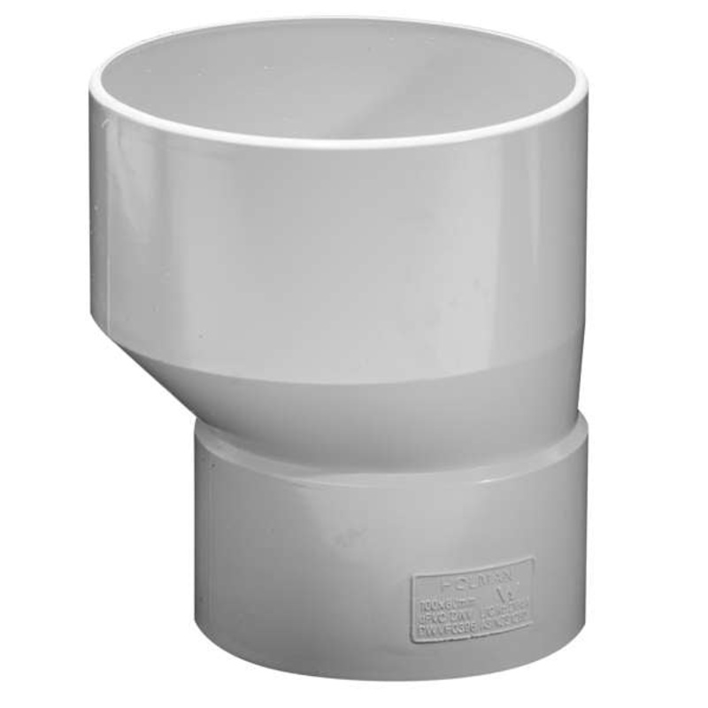 Holman PVC DWV Level Invert Taper 100 x 80mm