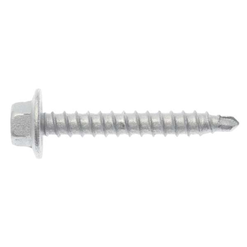 Buildex Timber or Metal Batten Zip ZA3 Hex Head No Seal Screws 12g x 40mm Bx100 x 513907 – 100 Pack