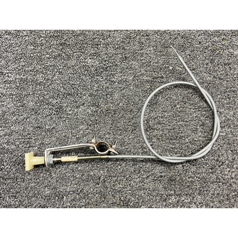 S1517-3 (Use: S1517-7) Cessna 177 Fuel Strainer Control Cable (Length: 33)