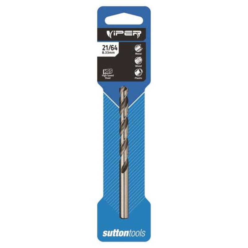 Sutton Tools 21/64 Viper Jobber Drill Bit