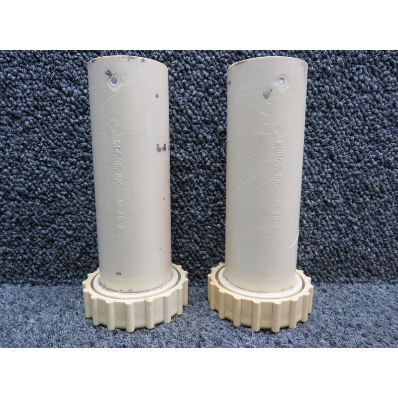 SI2-2 Soros Cessna 182R Cabin Outlet Vent Tube Set with STC (Set of 2)