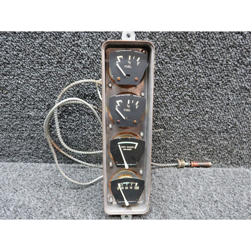 0513144-1 Cessna 182C Engine Gauge Cluster Assembly with Probe