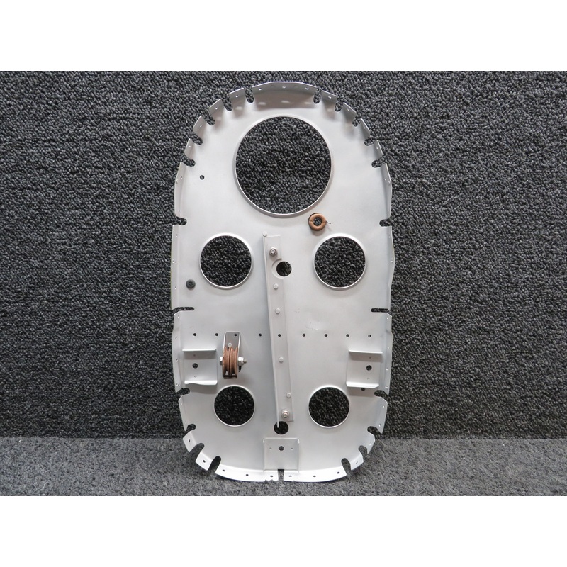 0412133 Cessna 140 Tailcone Bulkhead Assembly (STA: 173.4) (Bead Blasted)