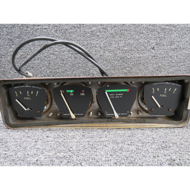 0413035-1 Cessna 150G Engine Instrument Cluster Assembly