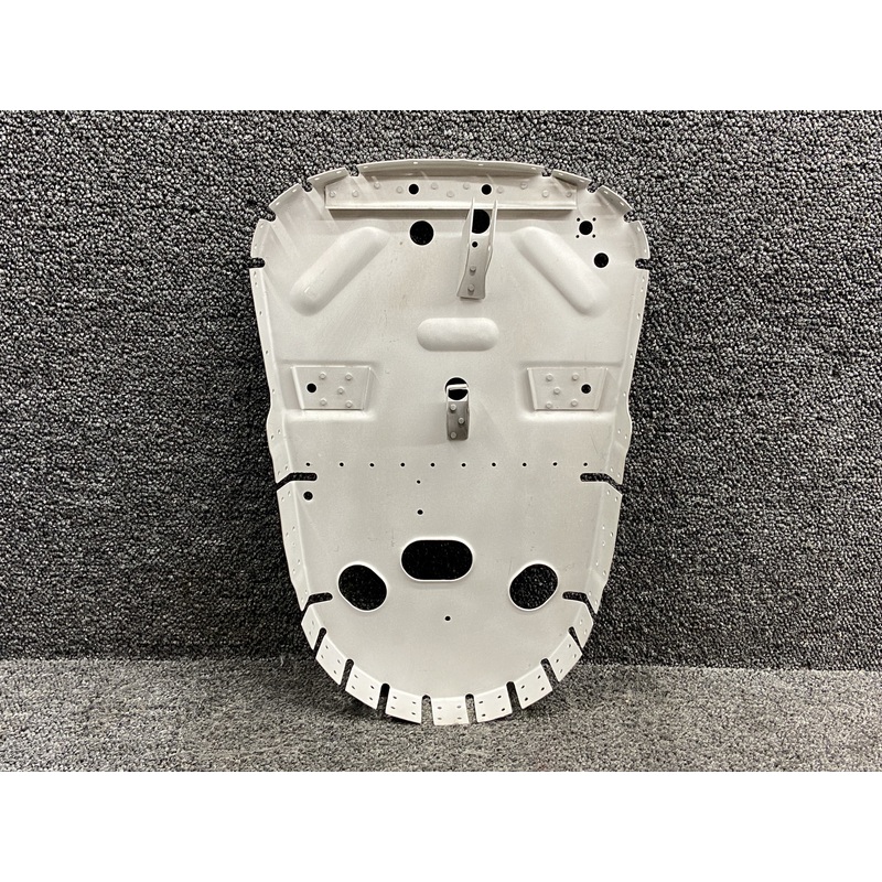 0512157 Cessna 172G Aft Fuselage Bulkhead (STA: 205.812) (Bead Blasted)