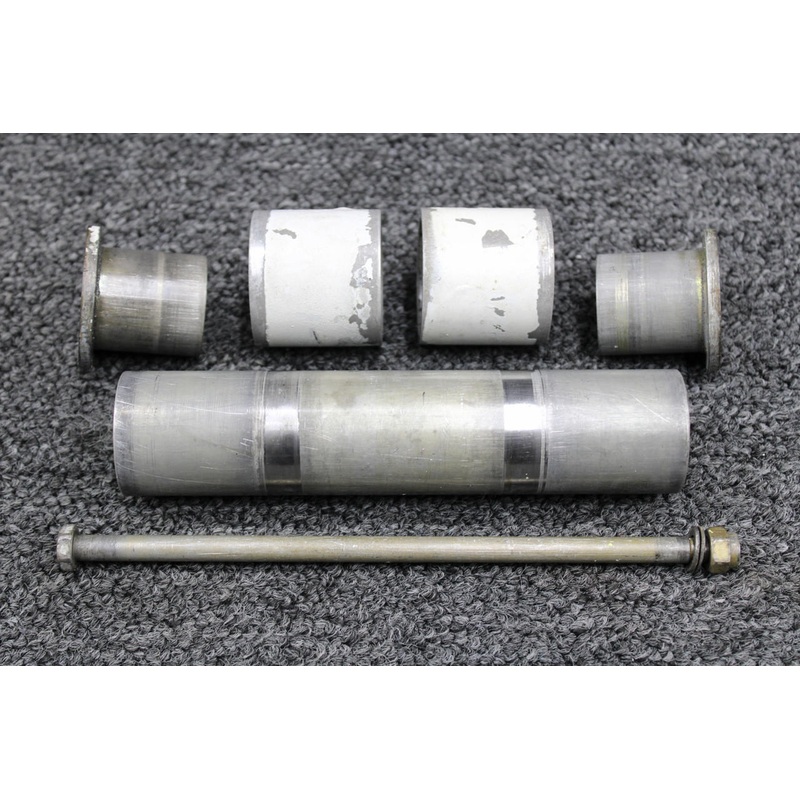0543003, 0543037-1, 0543001 Cessna 177RG Nose Gear Axle w Spacers and Ferrules