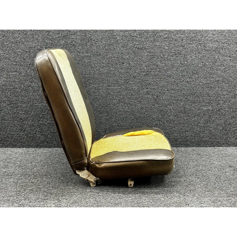0400118-87 Cessna 150J Pilot Side Reclining Seat Assembly (Rails: 12-3/4)