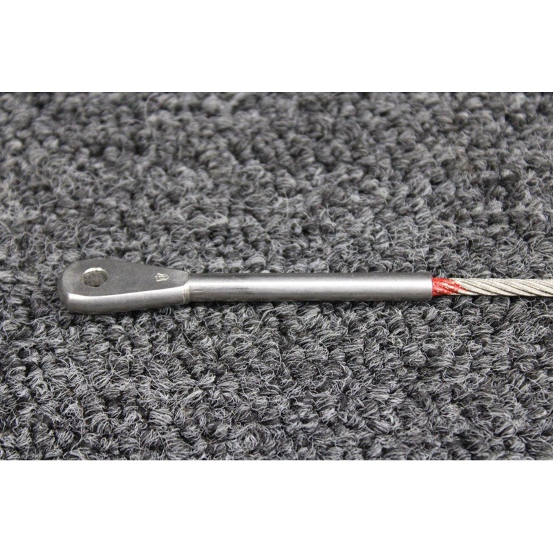 0510105-181 Cessna Rudder Control Cable Aft RH (L: 105-1/2) (New Old Stock)