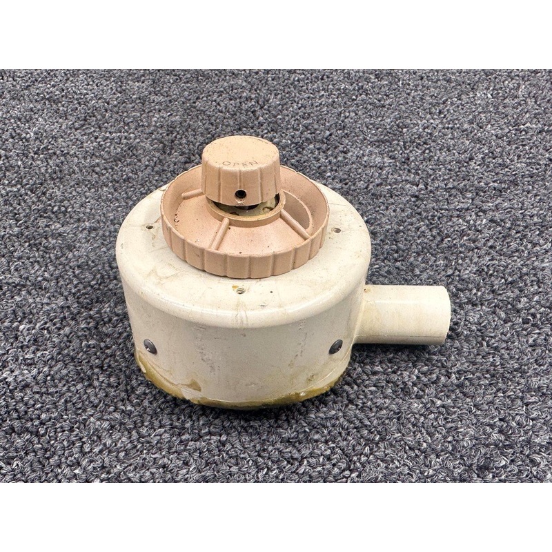 0710013-4 (Use: 0710013-5) Cessna 172N Fresh Air Vent Silencer Assy with Knob