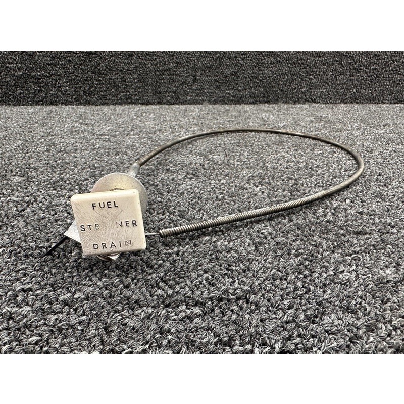S1517-8 (Use: S1517-7) Cessna 172N Fuel Strainer Drain Control Cable (L: 31)