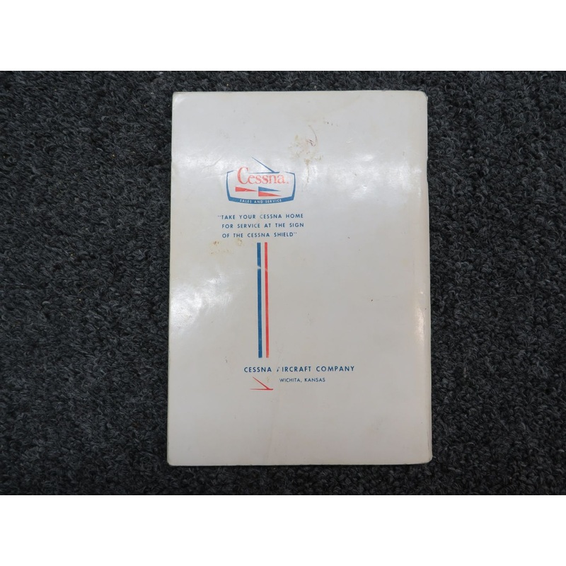 Pressurized Cessna Skymaster Owners Manual