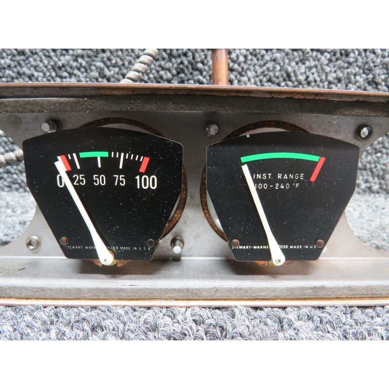 0513255-18 Cessna 172G Gauge Cluster with Probe (Incomplete)