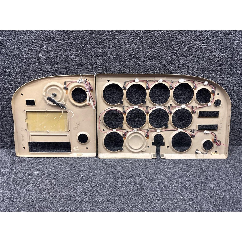0513445-13, 0513445-36 Cessna 172N Instrument Shock Panel Cover LH and RH