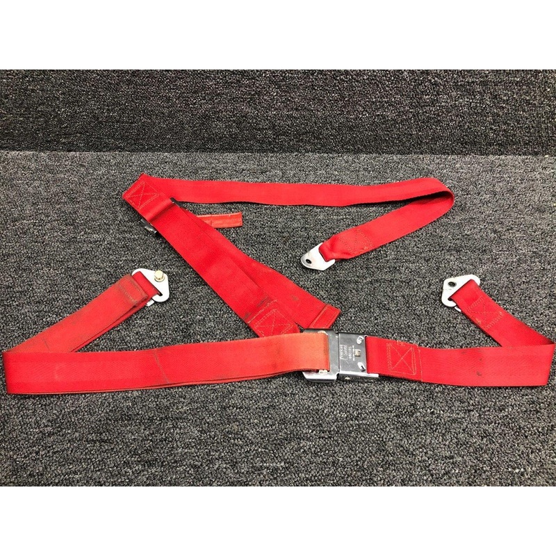 S-2275-Z-16 Cessna 177B Seatbelt Assembly W/ Shoulder Strap Forward