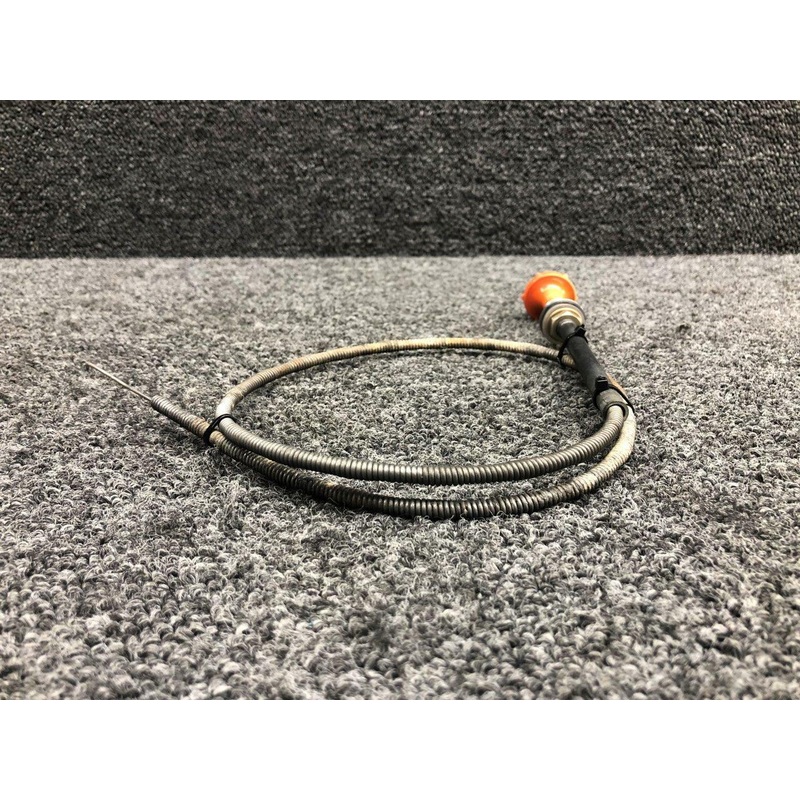 S1234-12 (USE: S1234-11) Cessna 172M Mixture Control Cable (Length: 37-1/2)