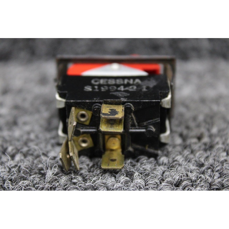 S1994-2-1 (Alt: S1994-1-1) Cessna Split Master Rocker Switch