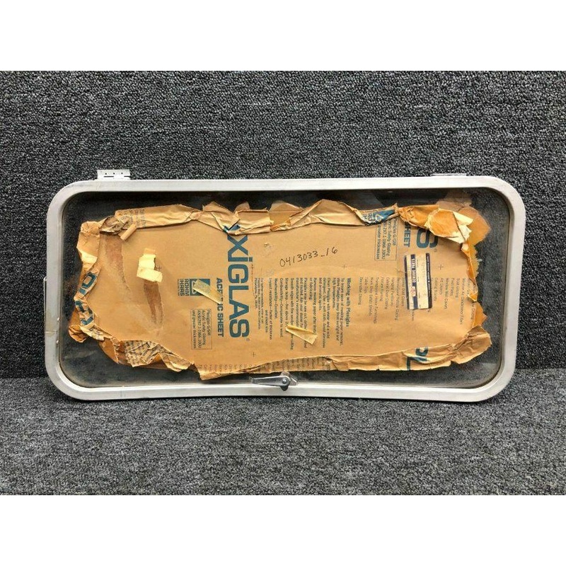 0413033-16 (USE: 0417008-14) Cessna 150 Cabin Door Window Assy RH (Clear) (SA)