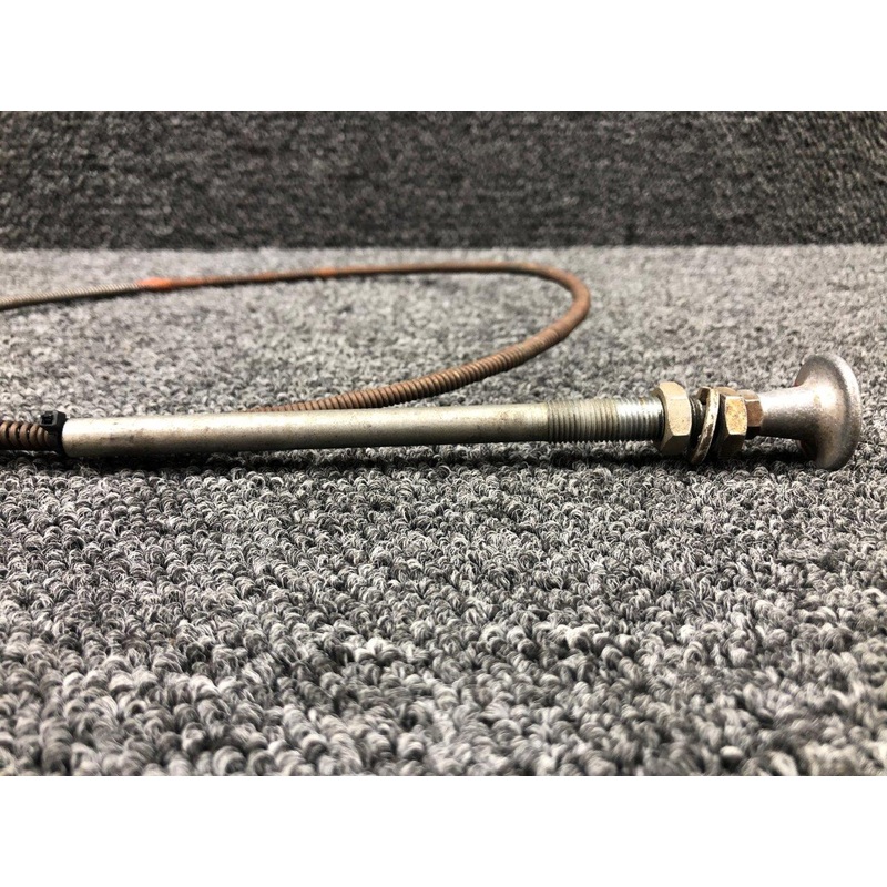 S1230-6 (USE: S1230-2) Cessna 180H Carburetor Heat Control Cable (Length: 41-1/2)