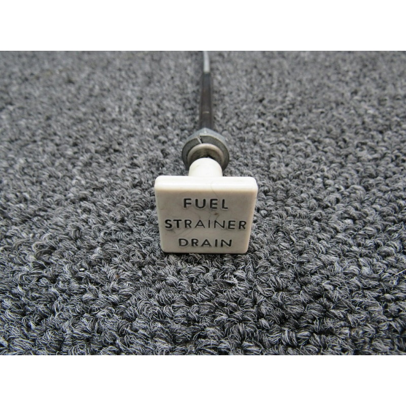 S1239-54 (USE: S1230-5) Cessna 177RG Fuel Strainer Drain Cable (L: 13-1/4)