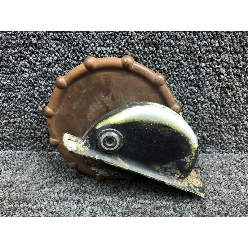 0510127-1, 0411419 Cessna 172C Elevator Trim Wheel Assembly with Cover