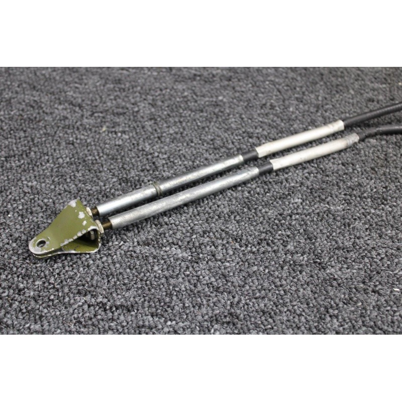 S1244-32, S1244-31 Cessna 210N Cowl Flap Control Cable LH and RH (38.5, 49.5)
