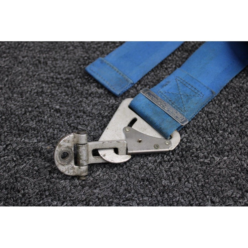 S1746BB13 (Use: LL01AL24AB40AA) Cessna 172M Lap Seatbelt Half (Blue)