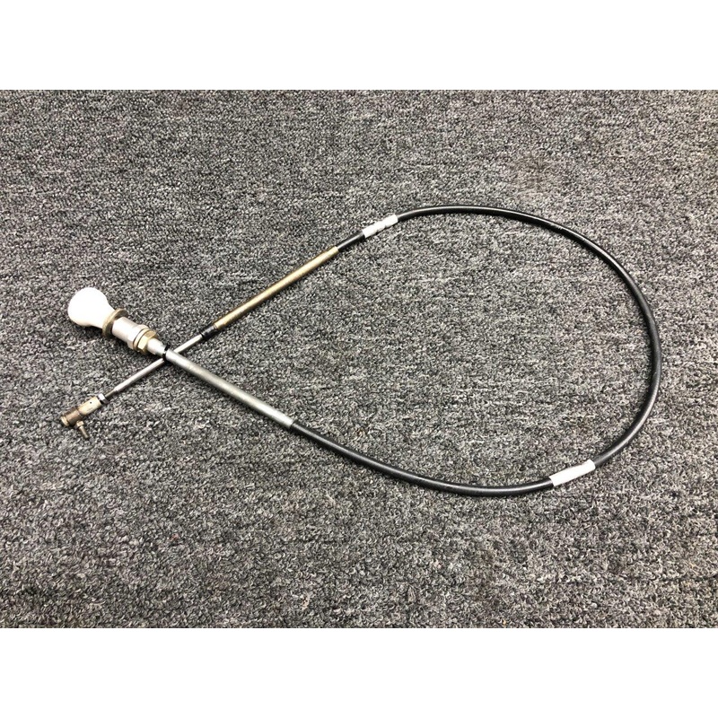S-1222-2 Cessna 172C Throttle Control Cable Assembly (Length: 47-1/2)