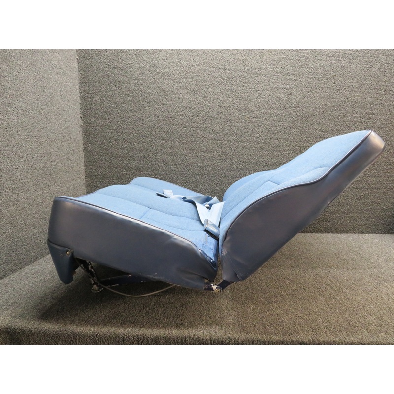 0514184-2 Cessna 172RG Rear Split Back Seat Assembly (Minus Seat Lock Actuators)