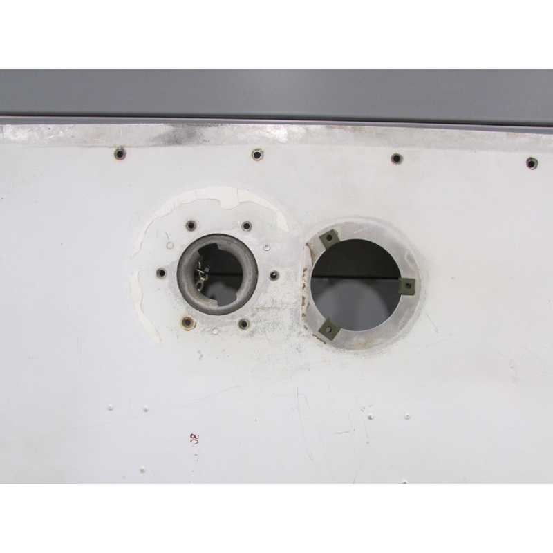 0523521-27, 0426011-4 Cessna 172M Fuel Tank Cover Assembly LH w Adapter (Dents)