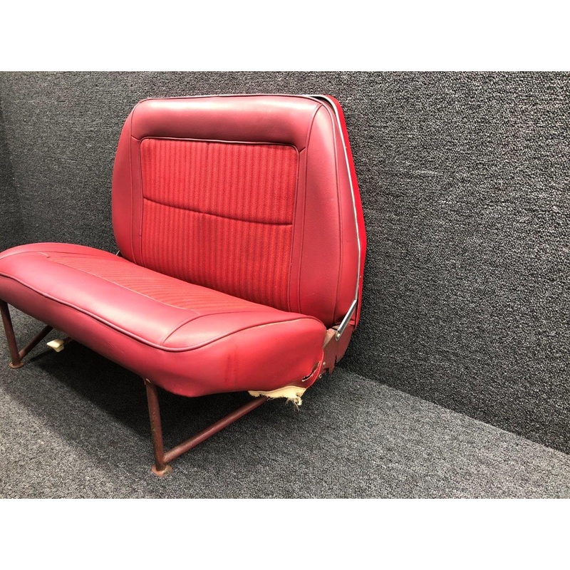 0514010-1 Cessna 172K Aft Bench Seat Assembly (One Piece Back)