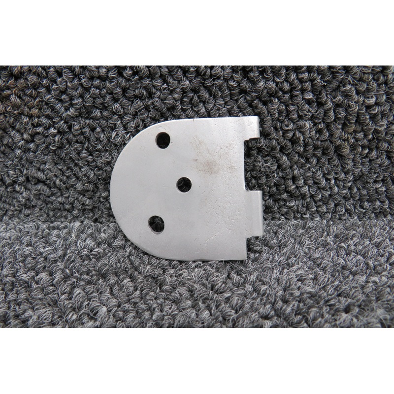 0517019-5 Cessna 172N Lower Cabin Door Hinge Half Fwd LH (Bead Blasted)