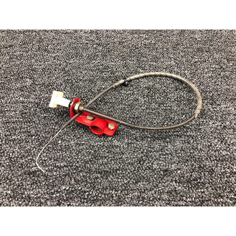 S1517-10 (Use: S1517-7) Cessna 172RG Fuel Strainer Control Cable (L: 22-1/2)