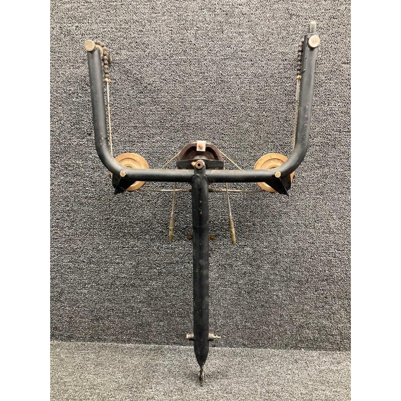 0560006-6 Cessna 172L Control Yoke Assembly W/ Pulleys & Cable