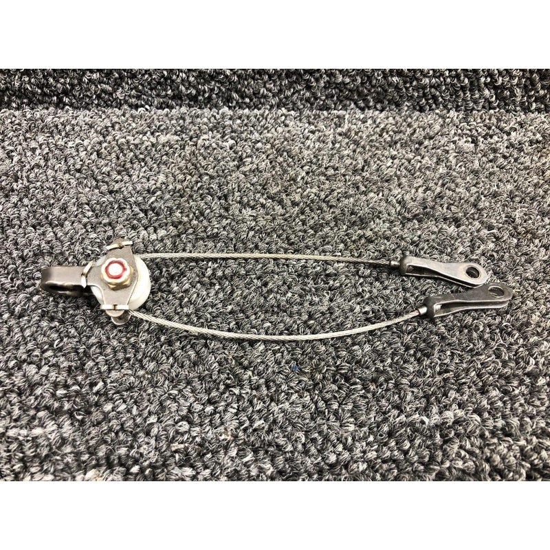 0510105-232, S1710-1 Cessna R172K Parking Brake Cable W/ Pulley