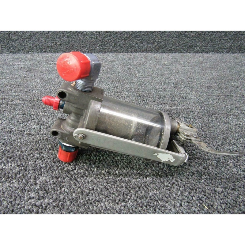 0511199-22 (Alt: 33-199) Cessna 180C Garwin Fuel Strainer Assy