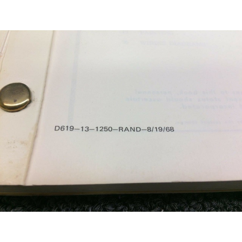 Model 172 Cessna Skyhawk 1969 Service Manual
