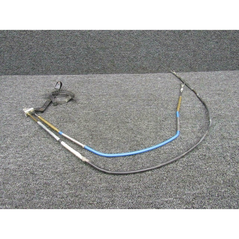 S1244-32 / S1244-31 Cessna P210N Cowl Flap Control Cable LH/RH (49.5 & 34.25)