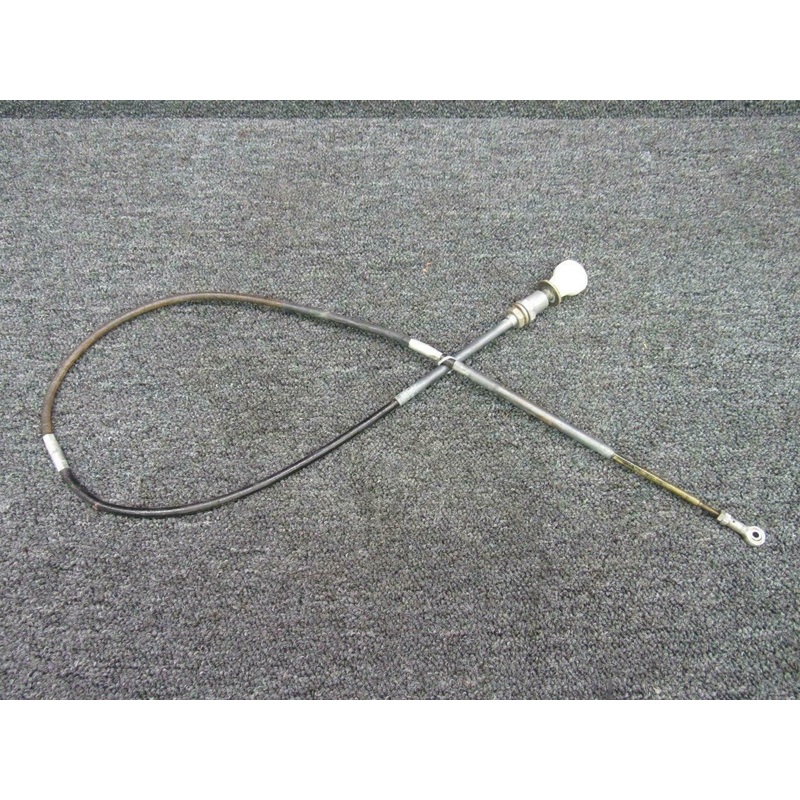 S1222-11 Cessna 150E Control Cable Assy Throttle (Length: 48-3/4)
