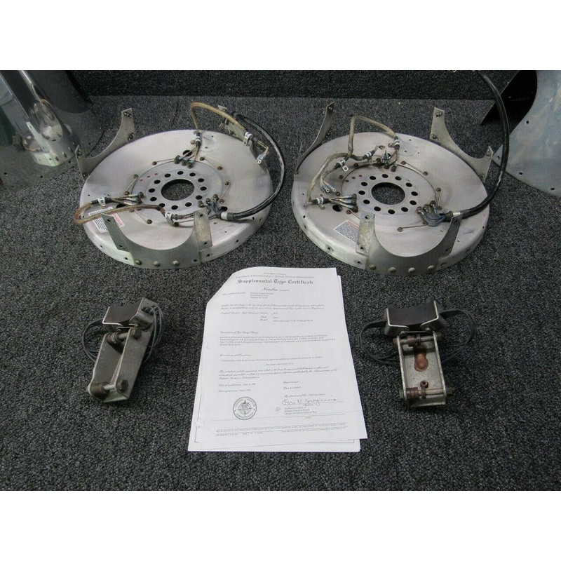 PL60256/ D-5214/ C-40187/ D-5212 Propeller Bulkhead w/ Deice Block Spinner & STC
