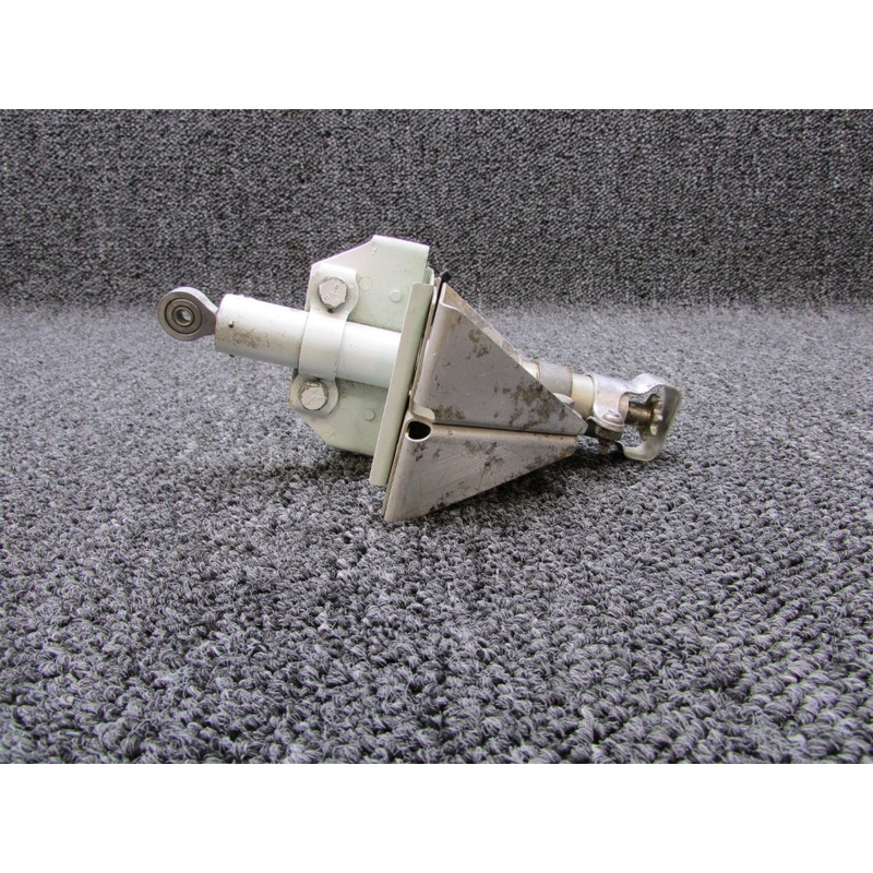 0310293-7 Cessna 320 Rudder Trim Tab Actuator has Mount, Guard and Clamps