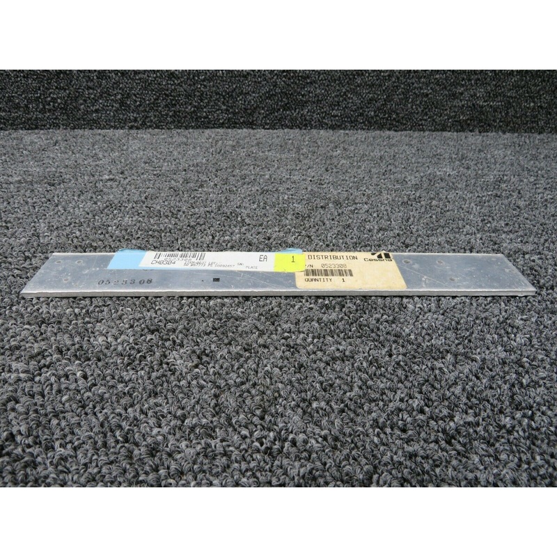 0523308 Cessna Plate with 8130-3 (New Old Stock) (SA)