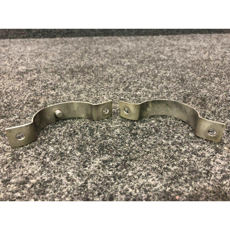 0550157-5 (Alt: 221-5) Cessna 170A Continental O-300-A Tailpipe Clamp Assy
