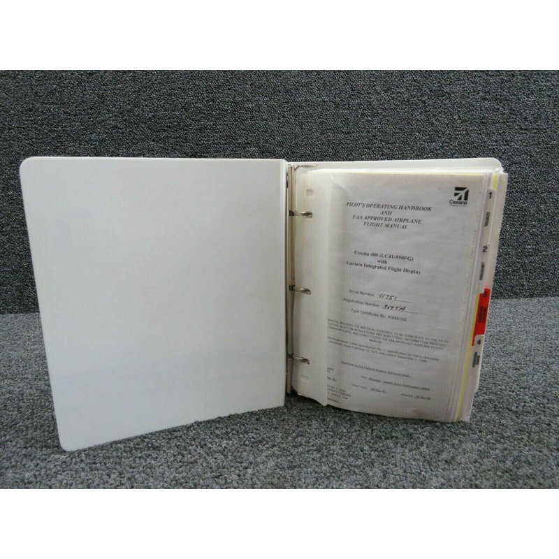 RC0500051 Cessna 400 Series Pilot’s Operating Handbook (Year: 2008)