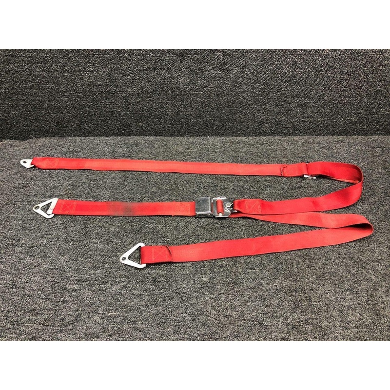 S-2275-Z-3 (ALT: S-2275-Z-11) Cessna T210N Seat Belt Assembly W/ Shoulder Strap Forward LH